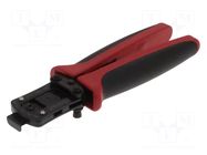 Tool: for crimping; 20AWG÷18AWG; terminals; Flat Blade MOLEX