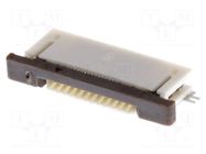 Connector: FFC/FPC; gold-plated; SMT; 500mA; 50V; Slider; PIN: 12 MOLEX