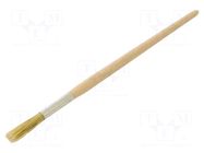 Brush; round; universal; 8mm SOLID TOOLS