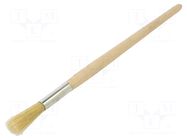 Brush; round; universal; 10mm SOLID TOOLS