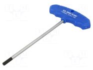Wrench; inch,hex key; HEX 3/16"; Overall len: 188mm; tool steel KING TONY