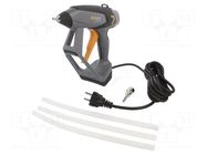 Hot melt glue gun; Ø: 11mm; Effic: 35g/min; 400W; 40÷230°C STEINEL