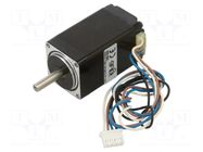 Motor: DC; 2-phase,bipolar,stepper; 24÷48VDC; 0.12Nm; IP40; 1.4A IGUS