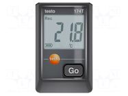 Data logger; temperature; IP65; ±0.5°C@(-30°C÷70°C); Resol: 0.1°C TESTO