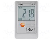 Data logger; temperature; IP65; ±0.5°C@(-30°C÷70°C); Resol: 0.1°C TESTO