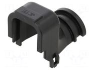 Cable hood and fastener; AMPSEAL; PIN: 35; IP69; straight; black TE Connectivity