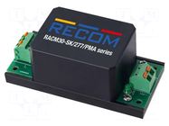 Power supply: switching; for building in; 30W; 12VDC; 2500mA; 88% RECOM