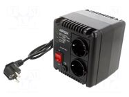 Automatic voltage stabiliser; Usup: 140÷270VAC; Uout: 220VAC EnerGenie