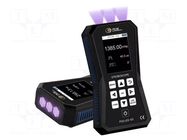Meter: tachometer, LED stroboscope; Display: LCD TFT 2,8" PCE INSTRUMENTS