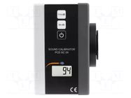 Meter: calibrator; sound; Range: 1000Hz; 100x100x75mm; Class: 1 PCE INSTRUMENTS