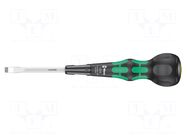 Screwdriver: standard; slot; 235mm; Kraftform Ball-Grip 1834 WERA