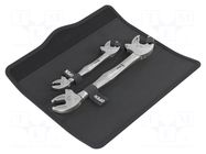 Wrench-set; self-adjusting; double-sided,with ratchet; 2pcs. WERA