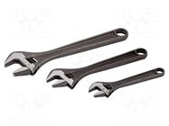 Wrench-set; adjustable; 3pcs. BAHCO