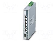 Switch PoE Ethernet; unmanaged; Number of ports: 6; 18÷57VDC PHOENIX CONTACT