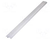 Profiles for LED modules; white; 1m; SKIRT10; aluminium TOPMET