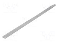 Heat shrink sleeve; 38.1mm; transparent HELLERMANNTYTON