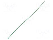 Heat shrink sleeve; glueless,flexible; 2: 1; 4.7mm; L: 1.2m; green TE Connectivity