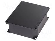 Enclosure: multipurpose; X: 217mm; Y: 253mm; Z: 93mm; aluminium ILME