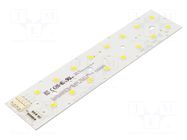 LED strip; W: 49.5mm; L: 223mm; No.of diodes: 16; CRImin: 70; 4000K PHILIPS