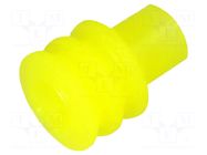 Gasket for wire; JPT,MCP 2.8K; yellow; Øcable: 2.7÷3mm TE Connectivity