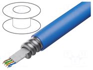 Wire; U/UTP; 4x2x23AWG; industrial Ethernet,outdoor; 6; wire; Cu BELDEN