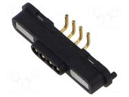 Connector: pogo pin; PIN: 4; SMT EDAC