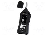 Meter: sound level; LCD; Sound level: 30÷130dB; 31.5÷8000Hz; 307g PCE INSTRUMENTS