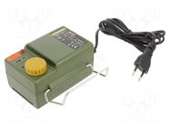 Power supply; 12÷16VDC; 220÷240VAC; noryl; NG 2/E PROXXON