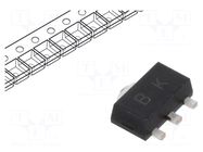 Transistor: NPN; bipolar; 80V; 1A; 1W; SOT89 LUGUANG ELECTRONIC