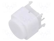 Switch: keypad; SPST; 0.03A/28VDC; LED; yellow; THT; Leads: for PCB E-SWITCH
