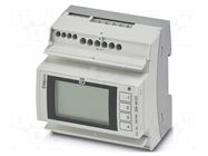 Meter: network parameters; for DIN rail mounting,horizontal PHOENIX CONTACT
