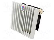 Fan: AC; fan tray; 115VAC; 72m3/h; 54dBA; IP54; 148.5x148.5x82.5mm RITTAL