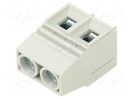 Connector: PCB terminal block; VP; 65A; 300V; PIN: 2; on PCBs AMPHENOL ANYTEK