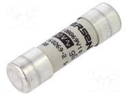 Fuse: fuse; 10A; 690VAC; gG; ceramic,cylindrical,industrial MERSEN