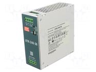 Power supply: switching; for DIN rail; 240W; 36VDC; 0÷6.66A; OUT: 1 MEAN WELL