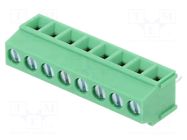 Connector: PCB terminal block; terminal; 10A; 300V; PIN: 8; on PCBs AMPHENOL ANYTEK