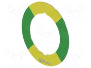 Accessories: marker; 10BV; Marker: green/yellow; ID/S10BV-÷ STÄUBLI