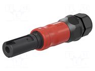 Connector: AC supply; screw terminal (AxiClamp); male; 10BV; 250A STÄUBLI