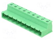 Connector: pluggable terminal block; V8; 20A; 300V; plug; PIN: 9 AMPHENOL ANYTEK