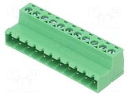 Connector: pluggable terminal block; V8; 20A; 300V; plug; PIN: 11 AMPHENOL ANYTEK