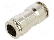 Push-in fitting; straight,inline splice; -0.99÷20bar; -20÷80°C AIGNEP