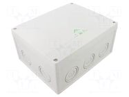 Enclosure: junction box; X: 202mm; Y: 252mm; Z: 120mm; IP55,IP66 SPELSBERG