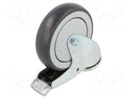 Transport wheel; Ø: 125mm; W: 27mm; H: 157mm; torsional; 120kg COLSON