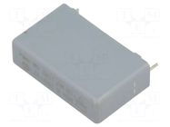 Capacitor: polypropylene; X2; 0.68uF; 310V; 630VDC; 31.5x9x19mm VISHAY