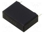 Capacitor: polyester; 3.3uF; 63V; 100VDC; 22.5mm; ±10%; 26x8.5x18mm VISHAY