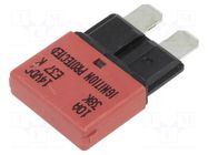 Fuse: resettable; 10A; 14VDC; automotive; 19.75mm GLOSO