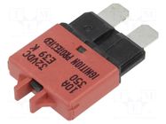 Fuse: resettable; 10A; 32VDC; automotive; 20.05mm; MAXI GLOSO