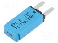Fuse: resettable; 15A; 14VDC; automotive GLOSO