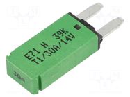 Fuse: resettable; 30A; 14VDC; automotive; MINI GLOSO