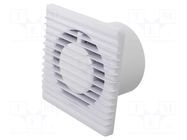 Fan: AC; axial; 230VAC; 93m3/h; 26dBA; slide; 2400rpm; 135x135x79mm ORNO